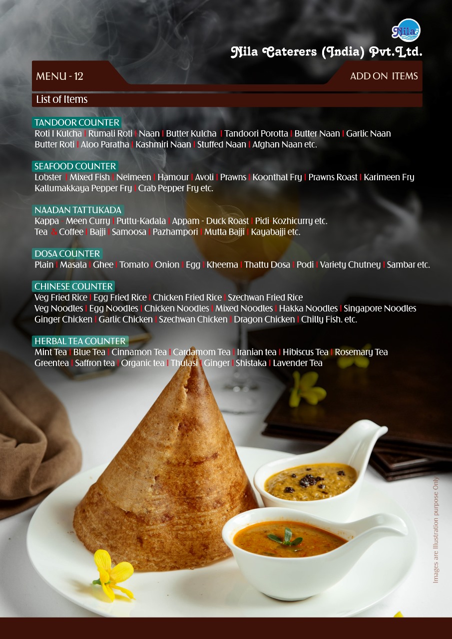 Nila- Best Food Caterers in Palakkad