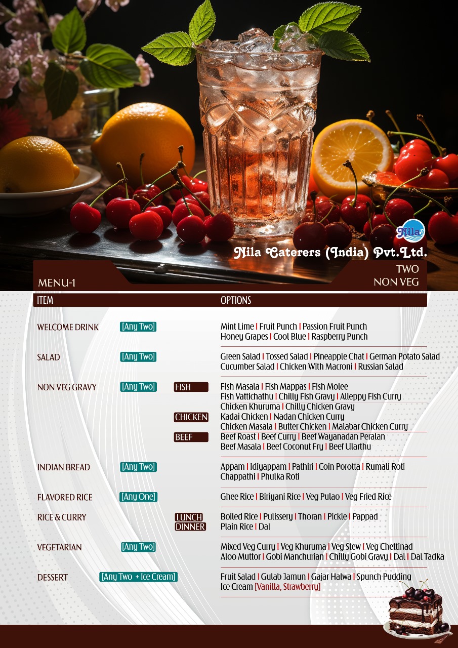 Nila- Best Food Caterers in Palakkad