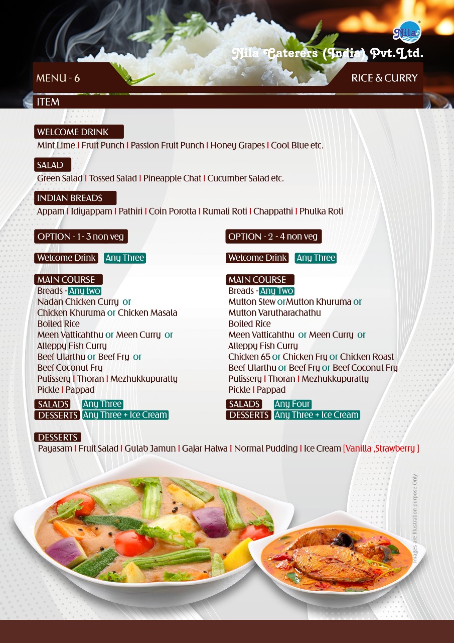 Nila- Best Food Caterers in Palakkad