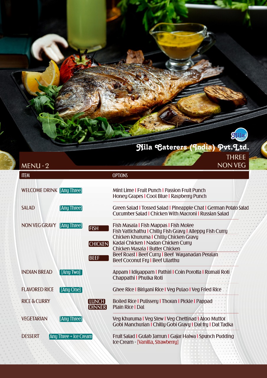Nila- Best Food Caterers in Palakkad