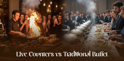 Live Counters vs Traditional Buffet: Which Is Better for Your Celebration?