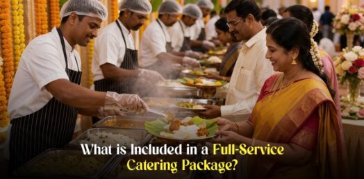 What is Included in a Full-Service Catering Package?
